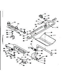 Oven And Top Burner Parts parts for Kenmore Range 119.7338311 (1197338311, 119 7338311) from AppliancePartsPros.com