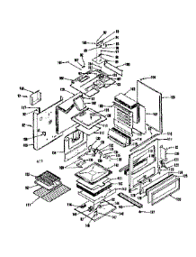 Body Parts parts for Kenmore Range 119.7338311 (1197338311, 119 7338311) from AppliancePartsPros.com