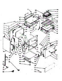 Body Section parts for Kenmore Range 103.9326841 (1039326841, 103 9326841) from AppliancePartsPros.com