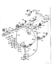 Surface Unit Burner Section parts for Kenmore Range 103.7777061 (1037777061, 103 7777061) from AppliancePartsPros.com