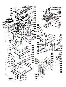 Upper Oven Body Section parts for Kenmore Range 103.9806700 (1039806700, 103 9806700) from AppliancePartsPros.com
