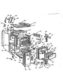 Body Section parts for Kenmore Range 103.766620 (103766620, 103 766620) from AppliancePartsPros.com