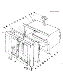 Oven Section parts for Kenmore Range 101.9126441 (1019126441, 101 9126441) from AppliancePartsPros.com