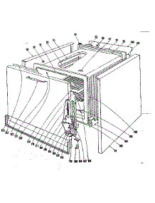 Lower Oven Section parts for Kenmore Range 101.9036540 (1019036540, 101 9036540) from AppliancePartsPros.com