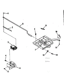 Power Lock Section parts for Kenmore Range 911.9808512 (9119808512, 911 9808512) from AppliancePartsPros.com