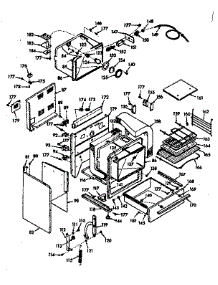 Body Section parts for Kenmore Range 103.8357261 (1038357261, 103 8357261) from AppliancePartsPros.com