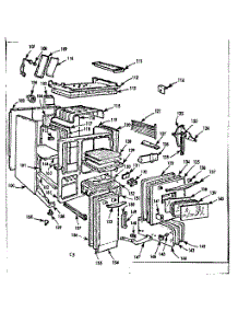 Body Section parts for Kenmore Range 103.7664000 (1037664000, 103 7664000) from AppliancePartsPros.com