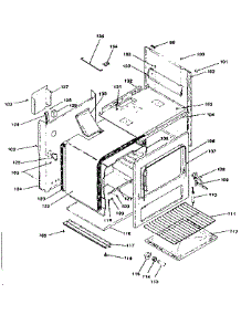 Body Section parts for Kenmore Range 119.7738710 (1197738710, 119 7738710) from AppliancePartsPros.com