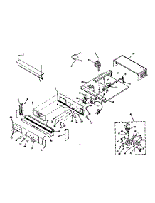Control Section parts for Kenmore Range 850.4287390 (8504287390, 850 4287390) from AppliancePartsPros.com