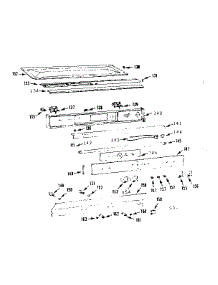 Control Panel Section parts for Kenmore Range 103.7966700 (1037966700, 103 7966700) from AppliancePartsPros.com