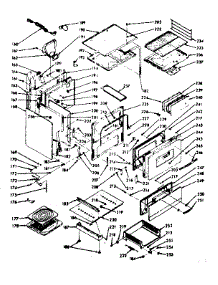 Body Section parts for Kenmore Range 103.7166960 (1037166960, 103 7166960) from AppliancePartsPros.com