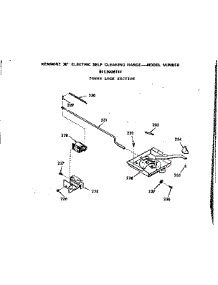 Power Lock Section parts for Kenmore Range 911.9328111 (9119328111, 911 9328111) from AppliancePartsPros.com