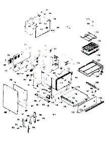 Lower Body Section parts for Kenmore Range 103.9747321 (1039747321, 103 9747321) from AppliancePartsPros.com