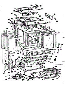 Upper Oven Section parts for Kenmore Range 103.7886690 (1037886690, 103 7886690) from AppliancePartsPros.com