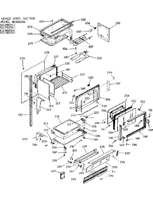 Upper Body Section parts for Kenmore Range 103.9887641 (1039887641, 103 9887641) from AppliancePartsPros.com