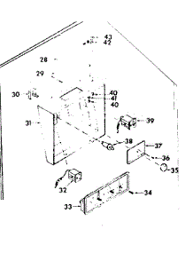 Control Panel parts for Kenmore Range 143.7007000 (1437007000, 143 7007000) from AppliancePartsPros.com