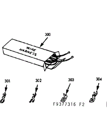 Wire Harnesses And Components parts for Kenmore Range 103.9377346 (1039377346, 103 9377346) from AppliancePartsPros.com