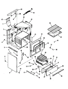 Body Section parts for Kenmore Range 103.7278510 (1037278510, 103 7278510) from AppliancePartsPros.com
