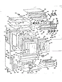 Upper Oven Body Section parts for Kenmore Range 103.7884004 (1037884004, 103 7884004) from AppliancePartsPros.com