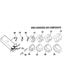Wire Harnesses And Components parts for Kenmore Range 911.9871193 (9119871193, 911 9871193) from AppliancePartsPros.com