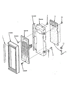 Control Panel Parts parts for Kenmore Range 564.8688410 (5648688410, 564 8688410) from AppliancePartsPros.com