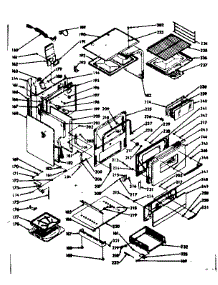 Body Section parts for Kenmore Range 103.7426840 (1037426840, 103 7426840) from AppliancePartsPros.com