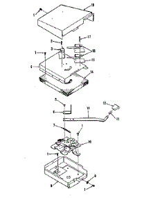 Power Lock Section parts for Kenmore Range 911.7318611 (9117318611, 911 7318611) from AppliancePartsPros.com