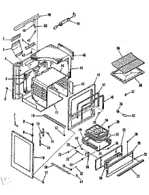 Body Section parts for Kenmore Range 911.6138710 (9116138710, 911 6138710) from AppliancePartsPros.com