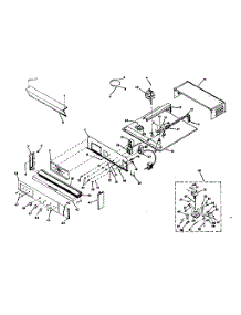 Control Section parts for Kenmore Range 850.4287341 (8504287341, 850 4287341) from AppliancePartsPros.com