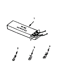 Wire Harnesses And Components parts for Kenmore Range 103.6408412 (1036408412, 103 6408412) from AppliancePartsPros.com