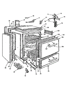 Body Section parts for Kenmore Range 103.713620 (103713620, 103 713620) from AppliancePartsPros.com