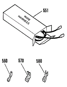 Wire Harness And Components parts for Kenmore Range 911.3678857 (9113678857, 911 3678857) from AppliancePartsPros.com