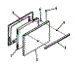 911.3618810 Oven Door Section