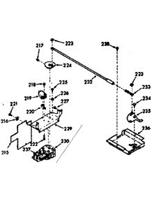 Power Lock Section parts for Kenmore Range 103.7357222 (1037357222, 103 7357222) from AppliancePartsPros.com