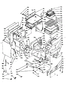 Body Section parts for Kenmore Range 103.9426761 (1039426761, 103 9426761) from AppliancePartsPros.com