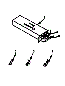 Wire Harness And Components parts for Kenmore Range 911.4548690 (9114548690, 911 4548690) from AppliancePartsPros.com