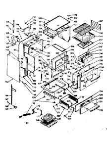Body Section parts for Kenmore Range 103.7466860 (1037466860, 103 7466860) from AppliancePartsPros.com