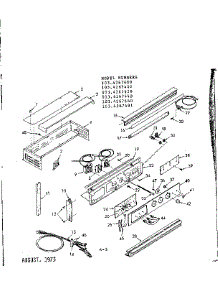Control Panel parts for Kenmore Range 103.4267400 (1034267400, 103 4267400) from AppliancePartsPros.com