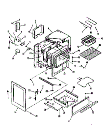 Body Section parts for Kenmore Range 911.9168710 (9119168710, 911 9168710) from AppliancePartsPros.com