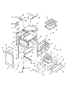Lower Body Section parts for Kenmore Range 911.7808710 (9117808710, 911 7808710) from AppliancePartsPros.com