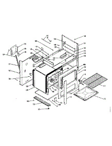 Body Section parts for Kenmore Range 119.7478011 (1197478011, 119 7478011) from AppliancePartsPros.com