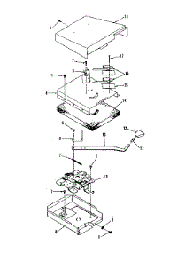 Power Lock Section parts for Kenmore Range 911.7318513 (9117318513, 911 7318513) from AppliancePartsPros.com