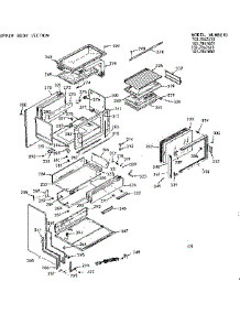 Upper Body Section parts for Kenmore Range 103.7867640 (1037867640, 103 7867640) from AppliancePartsPros.com