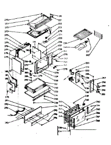 Upper Body Section parts for Kenmore Range 103.9816800 (1039816800, 103 9816800) from AppliancePartsPros.com
