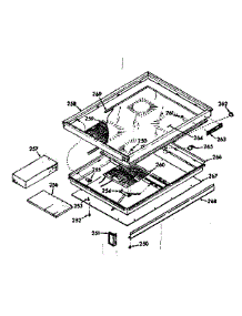 Main Top Cook Surface parts for Kenmore Range 103.9377220 (1039377220, 103 9377220) from AppliancePartsPros.com