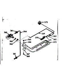 Upper Oven Burner Section parts for Kenmore Range 103.7717040 (1037717040, 103 7717040) from AppliancePartsPros.com