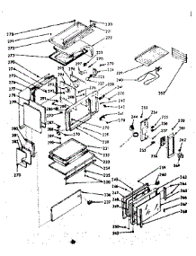 Upper Body Section parts for Kenmore Range 103.9717040 (1039717040, 103 9717040) from AppliancePartsPros.com