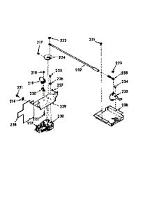 Power Lock Section parts for Kenmore Range 103.7857340 (1037857340, 103 7857340) from AppliancePartsPros.com