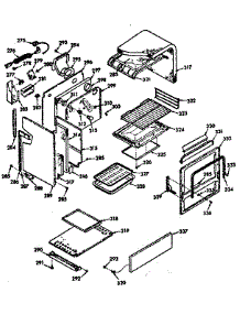 Body Section parts for Kenmore Range 103.7287310 (1037287310, 103 7287310) from AppliancePartsPros.com