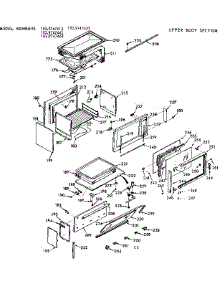 Upper Body Section parts for Kenmore Range 103.9747443 (1039747443, 103 9747443) from AppliancePartsPros.com